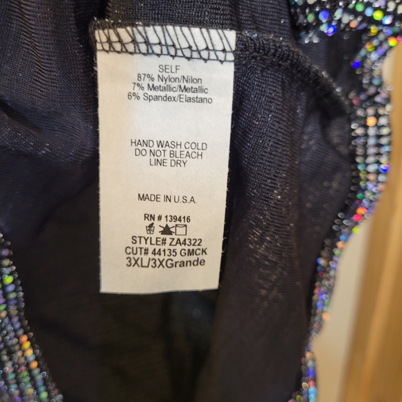 Nwt 90s style sparkly top - Picture 5 of 9